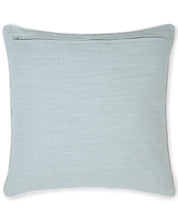 Load image into Gallery viewer, Becky Floral Wreath Duck Egg Cushion