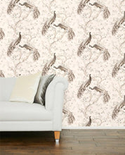 Load image into Gallery viewer, Belvedere Soft Truffle Wallpaper