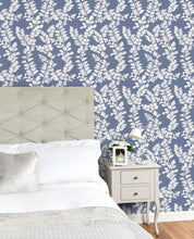 Load image into Gallery viewer, Waxham Dark Seaspray Wallpaper