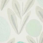 Load image into Gallery viewer, Editions Serena Aqua Embroidered Cushion