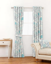 Load image into Gallery viewer, Editions Serena Aqua Curtain Fabric