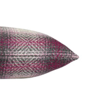 Load image into Gallery viewer, Harper Check Dusky Rose Cushion