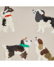 Load image into Gallery viewer, Dogs Embroidered Cushion