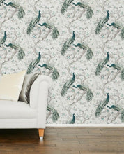 Load image into Gallery viewer, Belvedere Pale Sage Paste The Wall Wallpaper