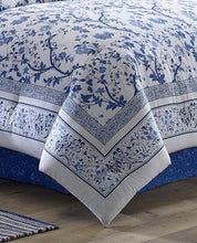 Load image into Gallery viewer, Charlotte Blue Duvet Set