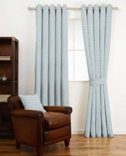 Load image into Gallery viewer, Gingham Duck Egg Fabric
