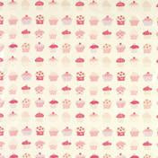 Load image into Gallery viewer, Cupcakes Pink PVC Fabric
