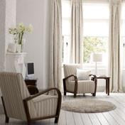 Load image into Gallery viewer, Luxford Stripe Natural Upholstery Fabric
