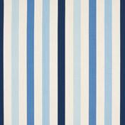 Load image into Gallery viewer, Porter Stripe Marina Blue Fabric
