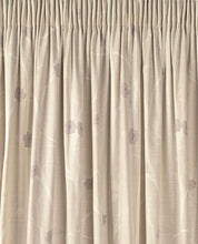 Load image into Gallery viewer, Cottonwood Natural Pencil Pleat Ready Made Curtains
