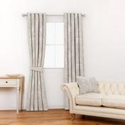 Load image into Gallery viewer, Josette Dove Grey Curtain Fabric
