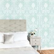 Load image into Gallery viewer, Josette Duck Egg Wallpaper
