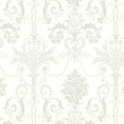 Load image into Gallery viewer, Josette White Wallpaper
