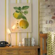 Load image into Gallery viewer, Eaton Stripe Olive Wallpaper

