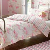 Load image into Gallery viewer, Flamingo Printed Duvet Cover Bed Set
