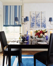 Load image into Gallery viewer, Eaton Stripe Royal Blue Fabric
