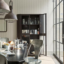 Load image into Gallery viewer, Brampton Stripe Dove Grey Wallpaper
