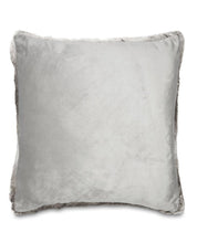 Load image into Gallery viewer, Dartmoor Grey Faux Fur Cushion
