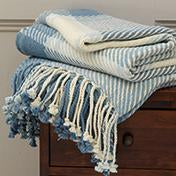 Load image into Gallery viewer, Dylan Seaspray Check Throw
