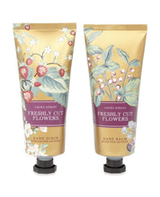 Load image into Gallery viewer, Freshly Cut Flowers Hand Scrub and Hand Balm Set
