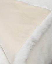 Load image into Gallery viewer, Dartmoor White Faux Fur Throw
