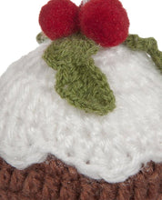 Load image into Gallery viewer, Crochet Christmas Pudding Decoration
