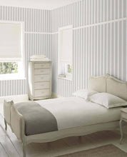 Load image into Gallery viewer, Farnworth Stripe Steel Wallpaper
