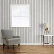 Load image into Gallery viewer, Farnworth Stripe Steel Wallpaper
