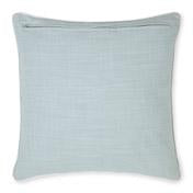 Load image into Gallery viewer, Becky Floral Wreath Duck Egg Cushion
