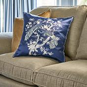 Load image into Gallery viewer, Belvedere Midnight Embroidered Cushion
