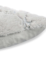 Load image into Gallery viewer, Abby Embroidered Faux Fur Cushion

