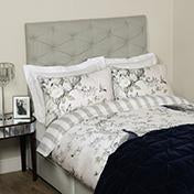Load image into Gallery viewer, Belvedere Print Midnight Duvet Cover
