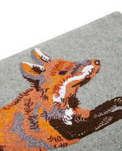 Load image into Gallery viewer, Fox Embroidered Cushion
