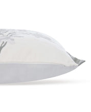 Load image into Gallery viewer, Forsythia Embroidered Natural Cushion
