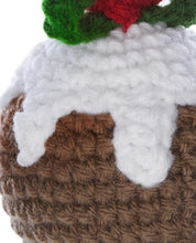 Load image into Gallery viewer, Crochet Christmas Pudding Tree Decoration
