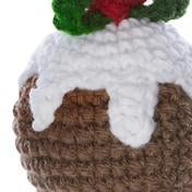 Load image into Gallery viewer, Crochet Christmas Pudding Tree Decoration
