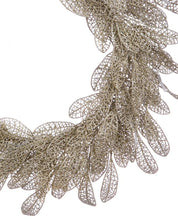 Load image into Gallery viewer, Champagne Glitter Wreath
