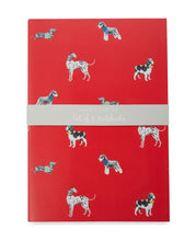 Load image into Gallery viewer, Dogs on Parade Notebooks Set of 3
