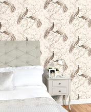 Load image into Gallery viewer, Belvedere Soft Truffle Wallpaper
