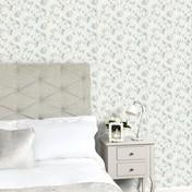 Load image into Gallery viewer, Greendale Silver Wallpaper
