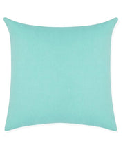 Load image into Gallery viewer, Editions Serena Aqua Embroidered Cushion

