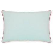 Load image into Gallery viewer, Lilium Embroidered Duck Egg Cushion
