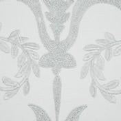 Load image into Gallery viewer, Josette Silver Embroidered Cushion
