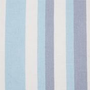 Load image into Gallery viewer, Editions Aqua Stripe Embroidered Cushion
