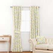 Load image into Gallery viewer, Lemons Yellow Curtain Fabric
