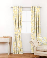 Load image into Gallery viewer, Apple Blossom Sunshine Curtain Fabric
