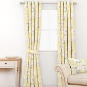 Load image into Gallery viewer, Apple Blossom Sunshine Curtain Fabric
