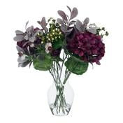 Load image into Gallery viewer, Large Plum Hydrangea and Berries Arrangement
