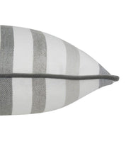 Load image into Gallery viewer, Arlo Stripe Silver Cushion
