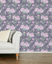 Load image into Gallery viewer, Adeline Graphite Wallpaper
